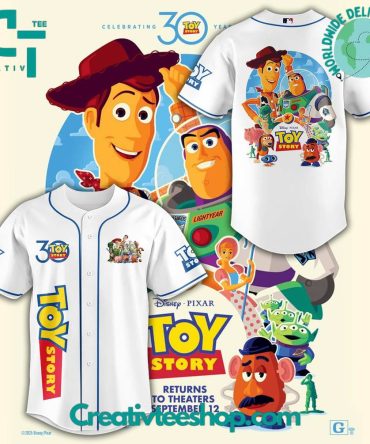 Toy Story Celebrating 30 Year Special Baseball Jersey