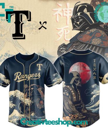 Texas Rangers X Lord Vader Japan Edition 2025 Baseball Jersey