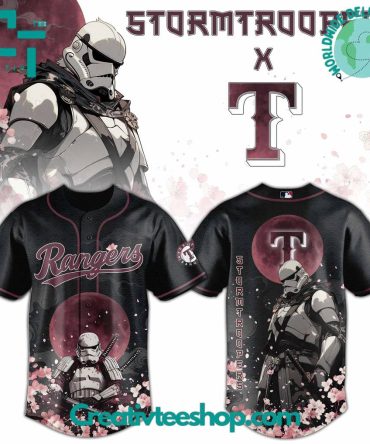 Texas Rangers X Stormtroopers 2025 Japan Edition Baseball Jersey
