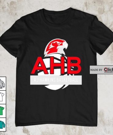 Ahb Aj Hawkins Basketball Logo Shirt