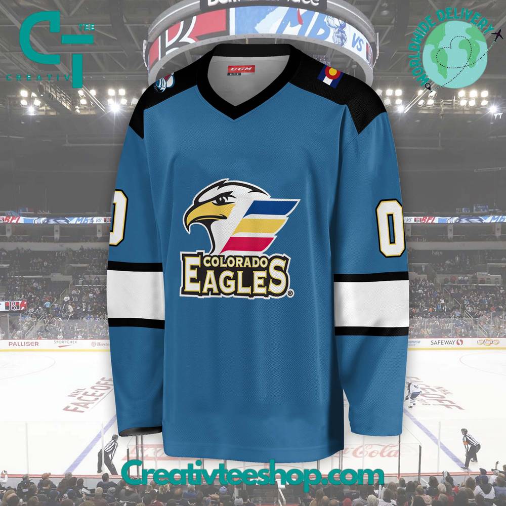 Ahl Colorado Eagles 2024 Hockey Jersey - Image 2