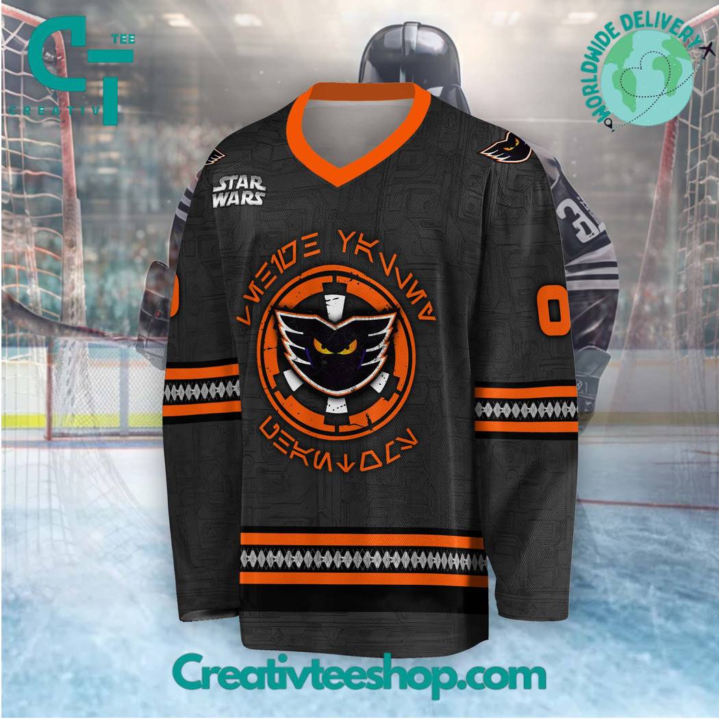 Ahl Lehigh Valley Phantoms X Star Wars 2024 Hockey Jersey - Image 2
