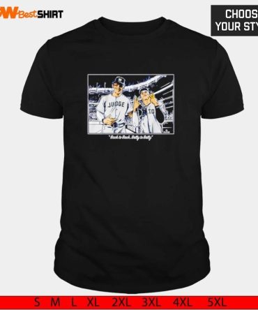 Aaron Judge And Juan Soto Back To Back Belly To Belly Shirt