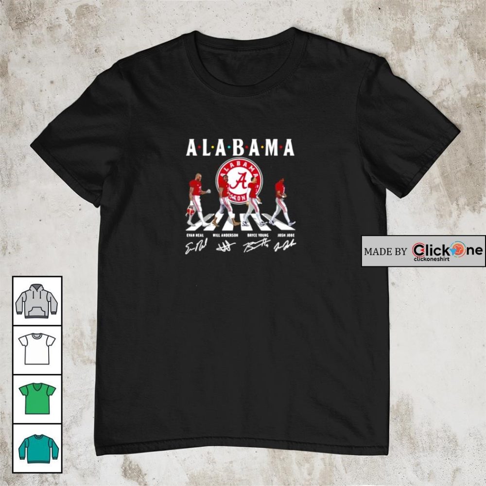 Abbey Road Crimson Alabama Signature Shirt