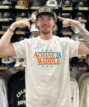 Achane And Waddle '28 Miami Football Shirt