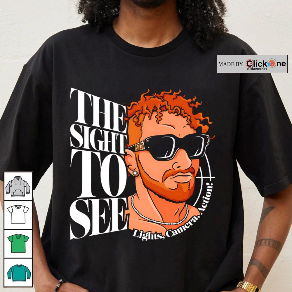 Action Andretti Professional Wrestler The Sight To See Lights Camera Action Shirt