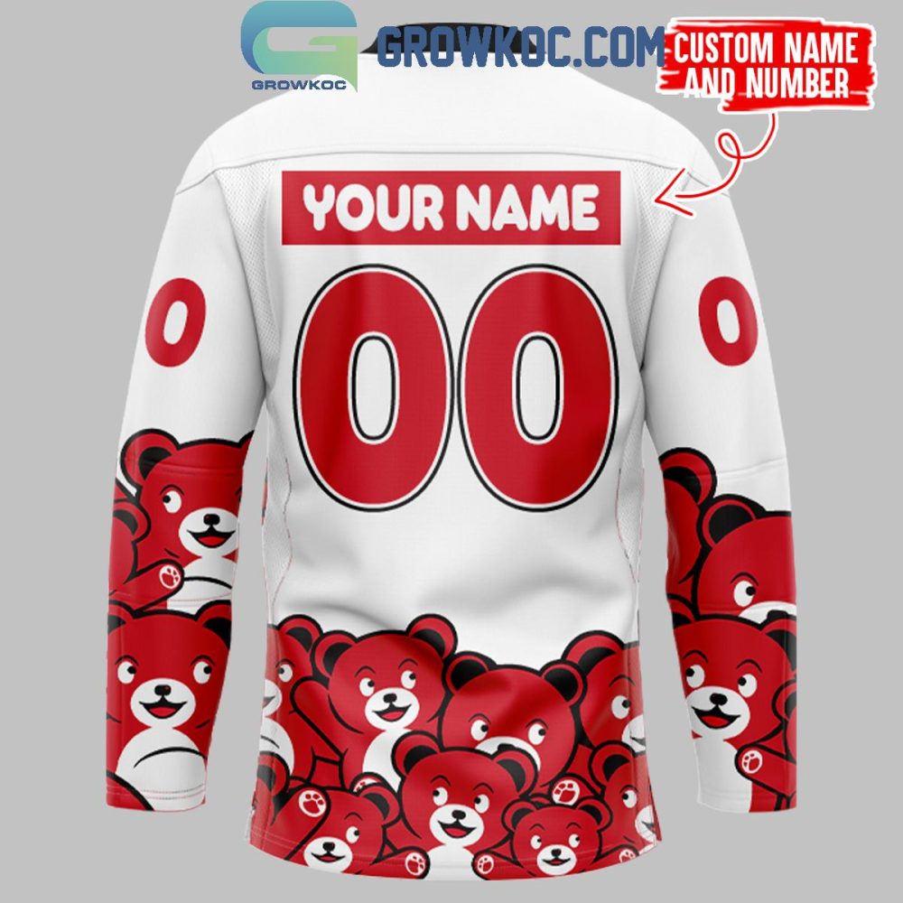 Adirondack Thunder Teddy Toss Tradition Basketball Personalized Hockey Jersey - Image 3