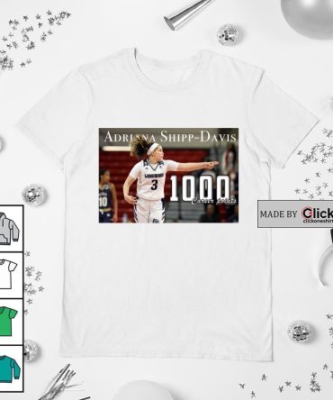 Adriana Shipp Davis 1000 Career Points Shirt