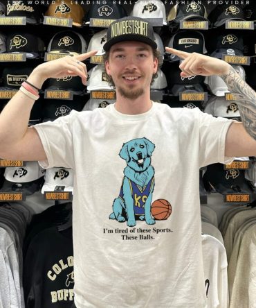 Air Bud K9 Dog Basketball I'M Tired Of These Sports These Balls Shirt
