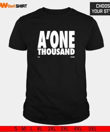 A'Ja Wilson A'One Thousand Shirt