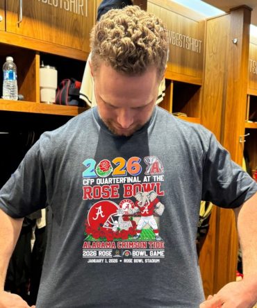 Alabama Crimson Tide 2026 Cfp Quarterfinal At The Rose Bowl Mascot Shirt