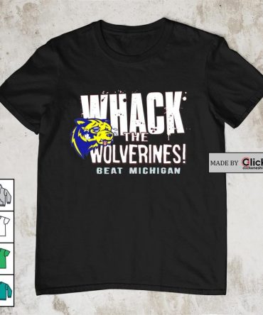 Alabama Crimson Tide Beat Michigan Wolverines Whack The Wolverines Shirt