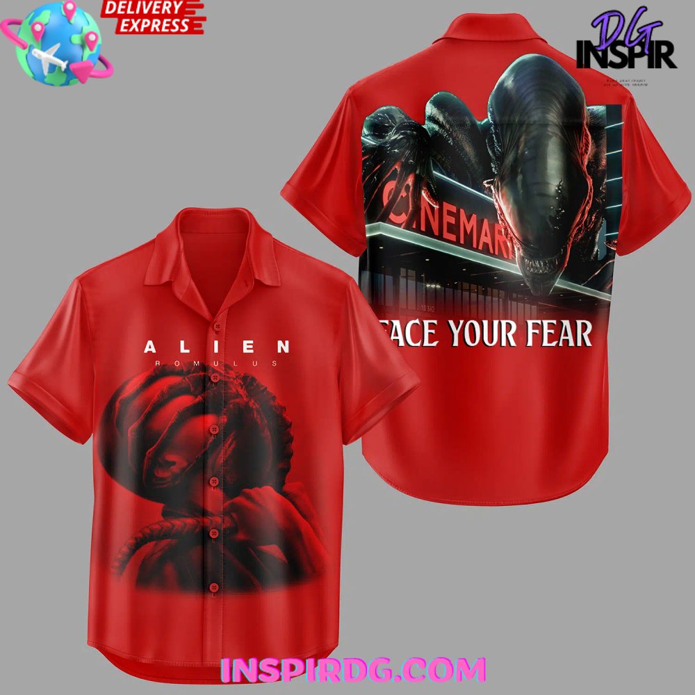Alien Romulus 2024 Limited Edition Hawaiian Shirt - Image 2
