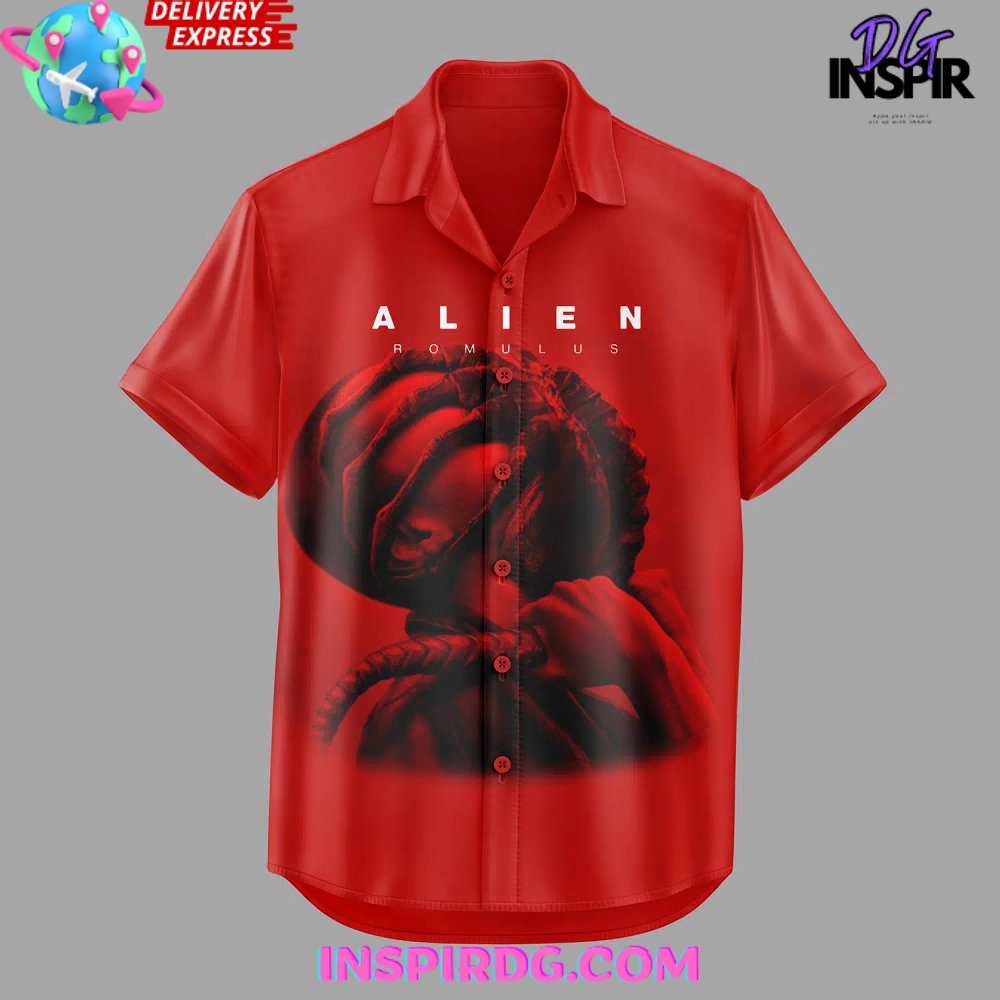 Alien Romulus 2024 Limited Edition Hawaiian Shirt - Image 3
