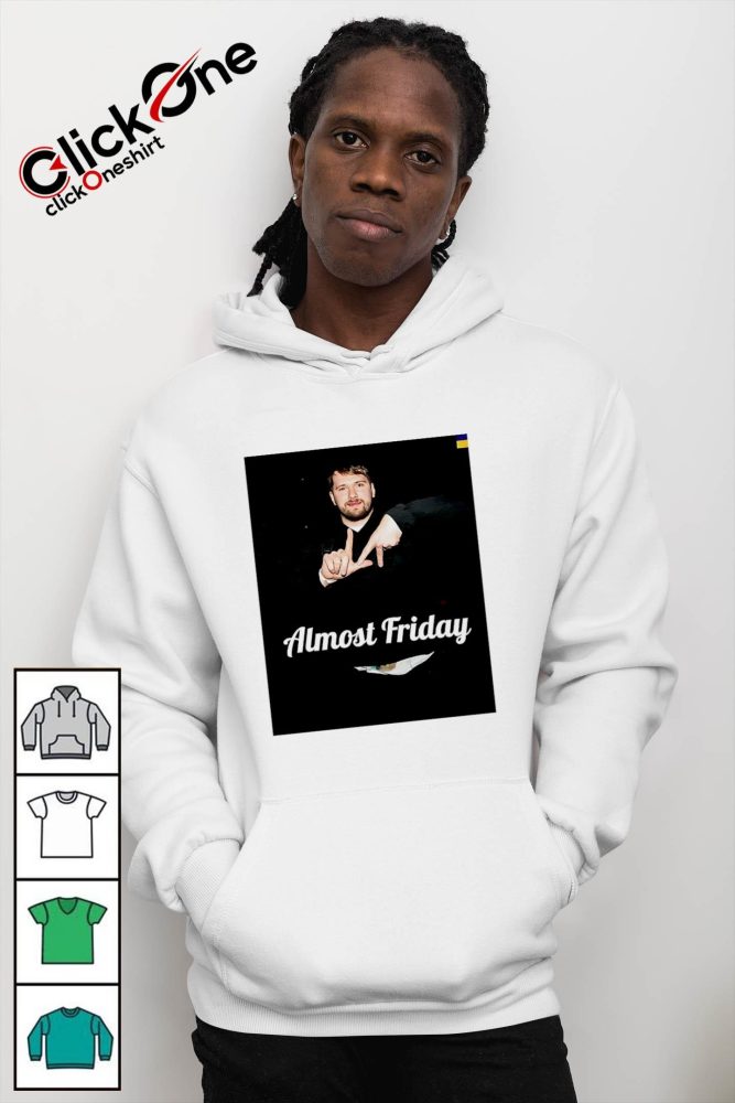 Almost Friday Luka Dončić Gang Sign La Shirt - Image 2