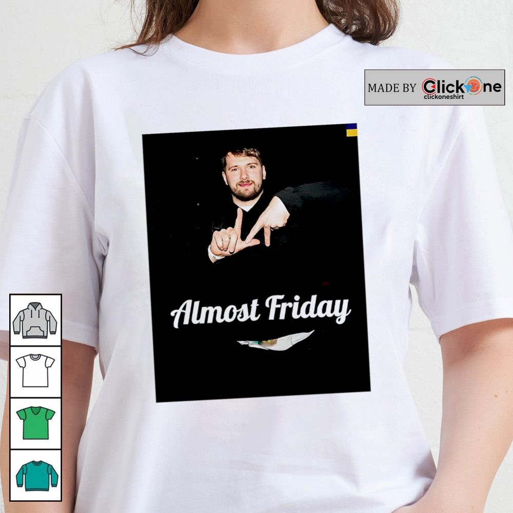 Almost Friday Luka Dončić Gang Sign La Shirt
