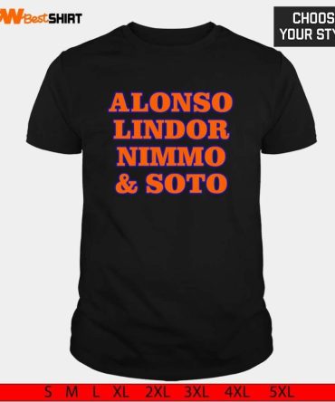 Alonso Lindor Nimmo Soto Shirt