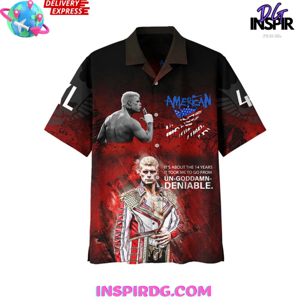 American Nightmare Ungoddamndeniable Hawaiian Shirt - Image 2