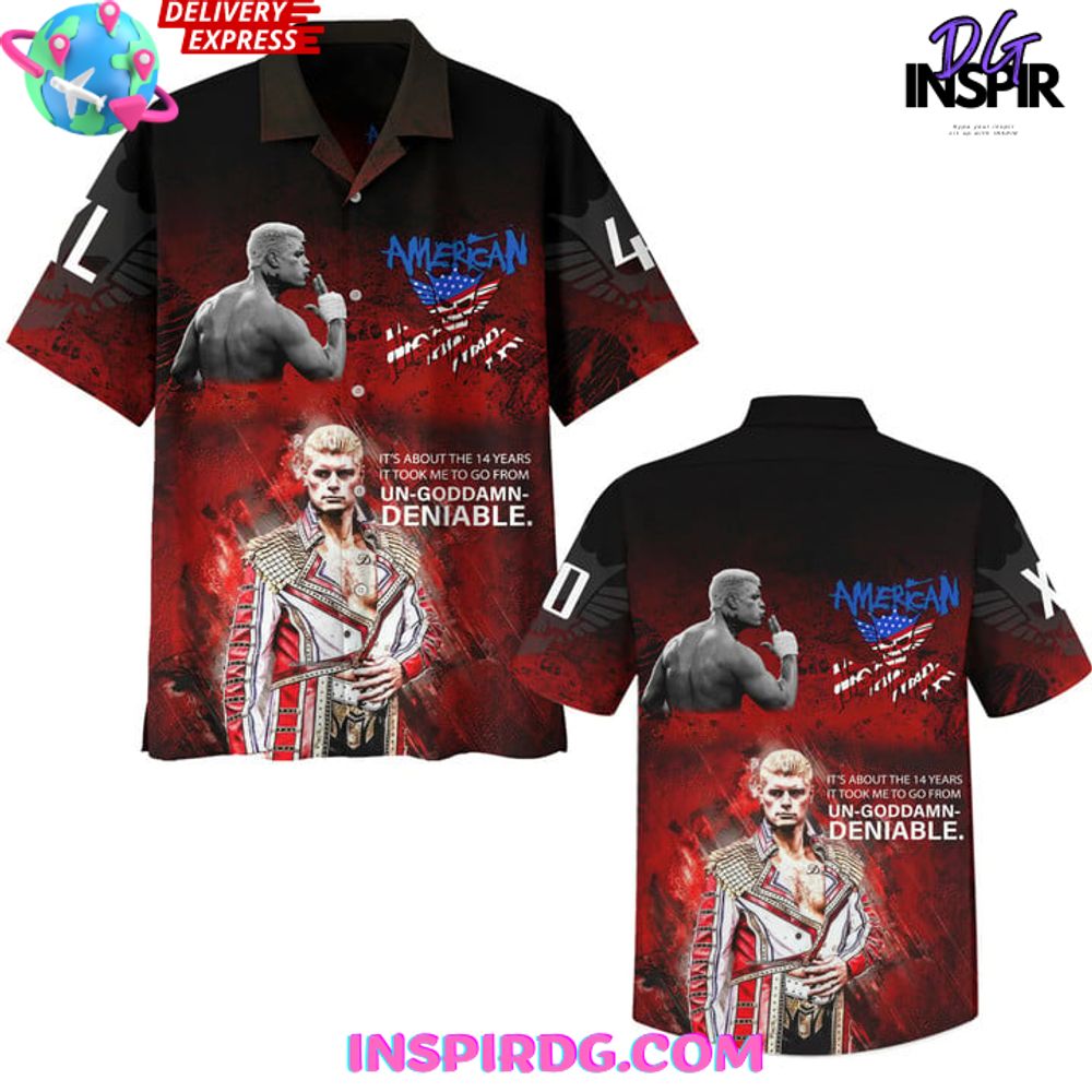 American Nightmare Ungoddamndeniable Hawaiian Shirt