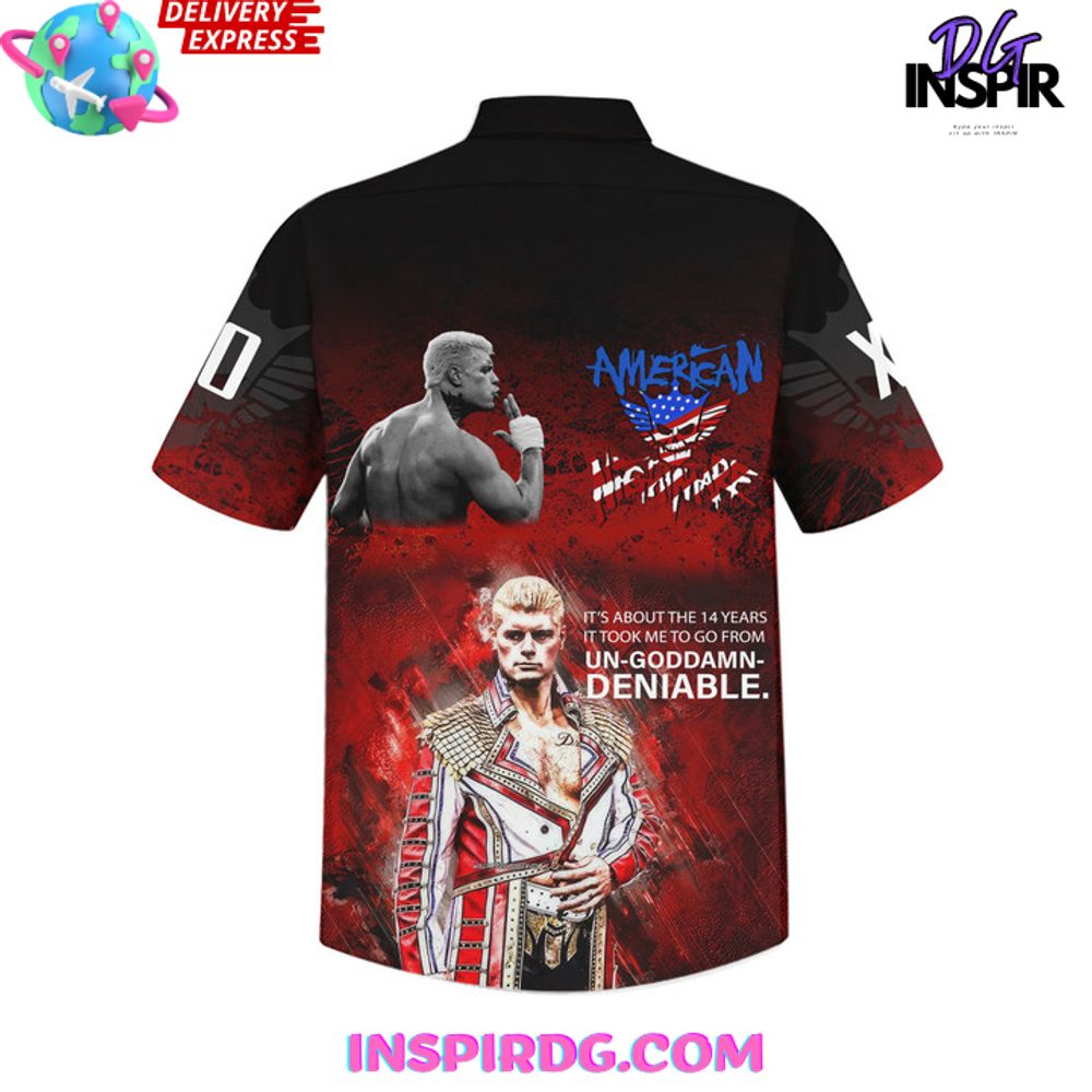 American Nightmare Ungoddamndeniable Hawaiian Shirt - Image 3
