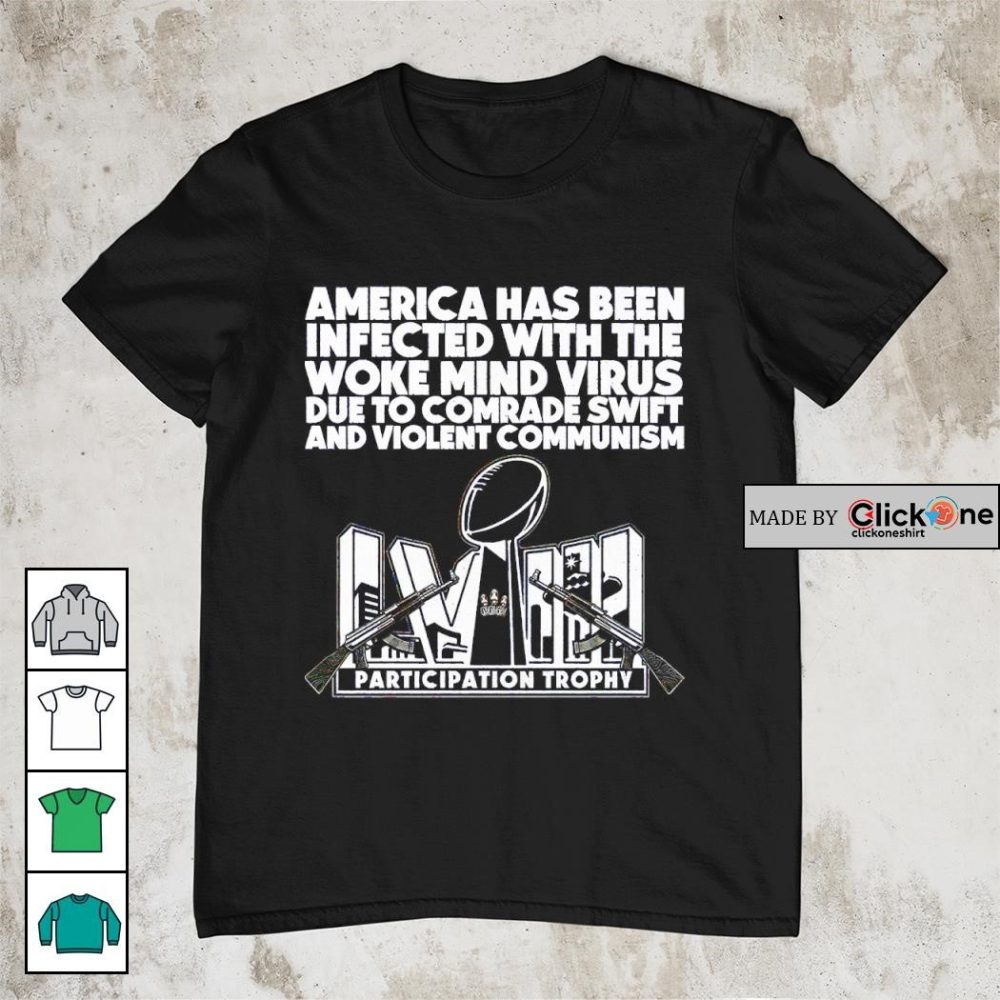 American Has Been Infected With The Woke Mind Virus Due To Comrade Swift And Violent Communism Shirt