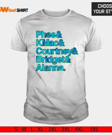 Ampersand Stars Minnesota Wbb Wnbpa Phee Kmac Courtney Bridget Alanna Shirt