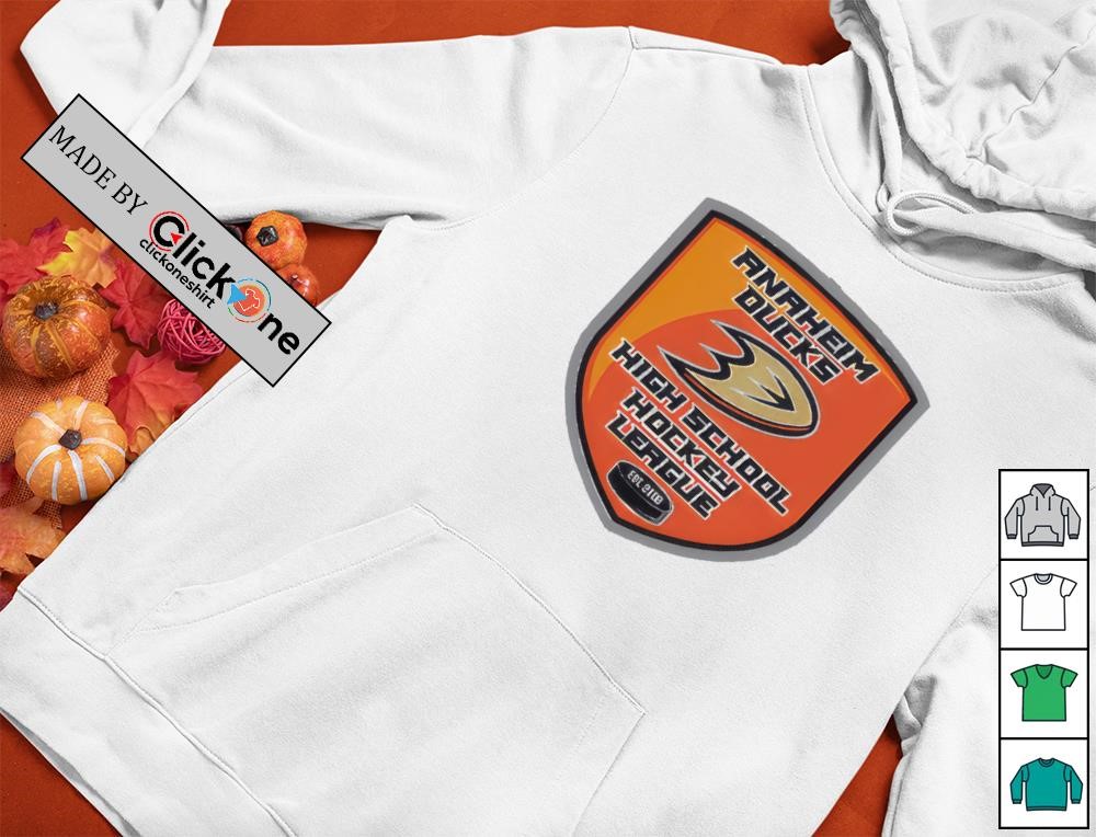 Anaheim Ducks Ice High School Hockey League Shirt - Image 2