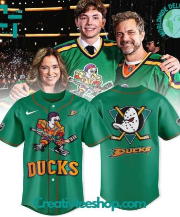 Anaheim Ducks Quack Attack Retro Edition Special Baseball Jersey