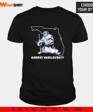 Andrei Vasilevskiy State Star Tampa Bay Florida Shirt