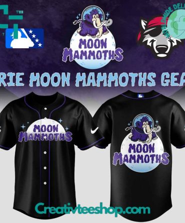 Erie Seawolves X Erie Moon Mammoths Night Special Baseball Jersey
