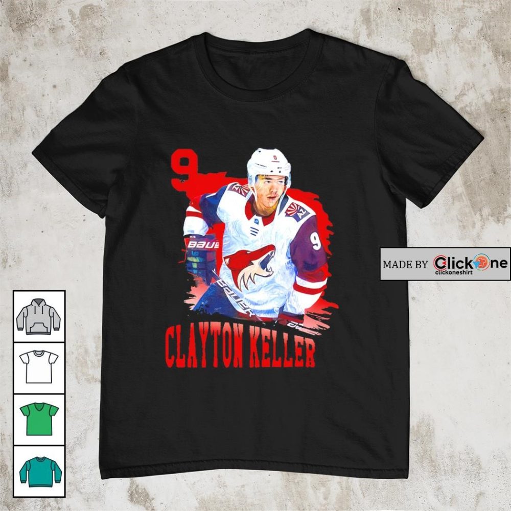 Arizona Coyotes Clayton Keller 9 Shirt