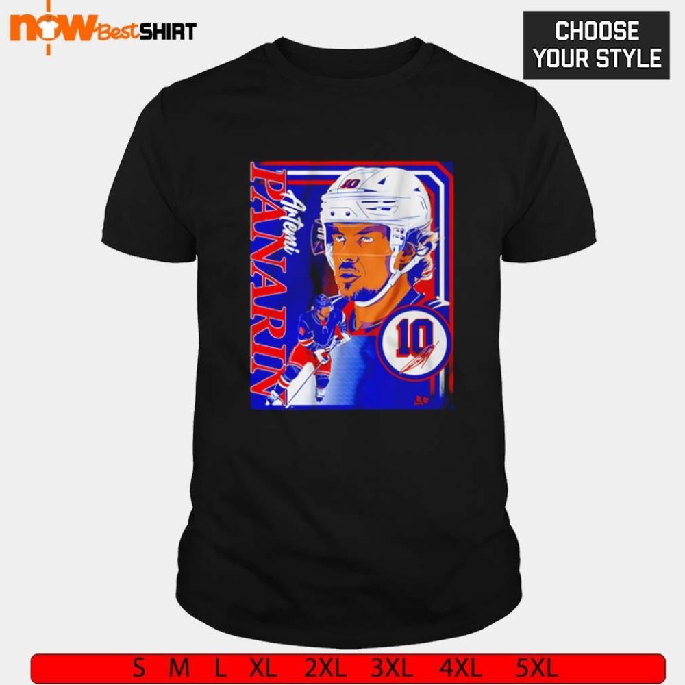 Artemi Panarin Collage Frame New York Nhlpa Hockey Shirt