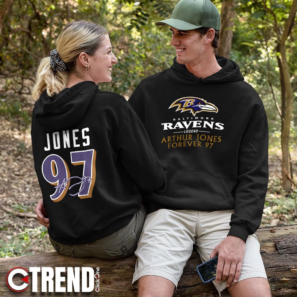 Arthur Jones Rest In Peace Forever 97 Two-Sided T-Shirt - Image 2