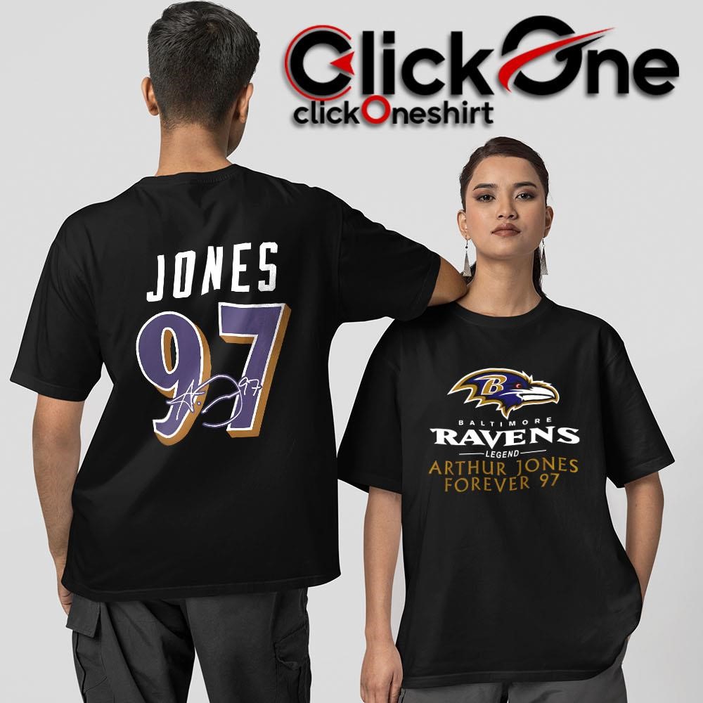 Arthur Jones Rest In Peace Forever 97 Two-Sided T-Shirt