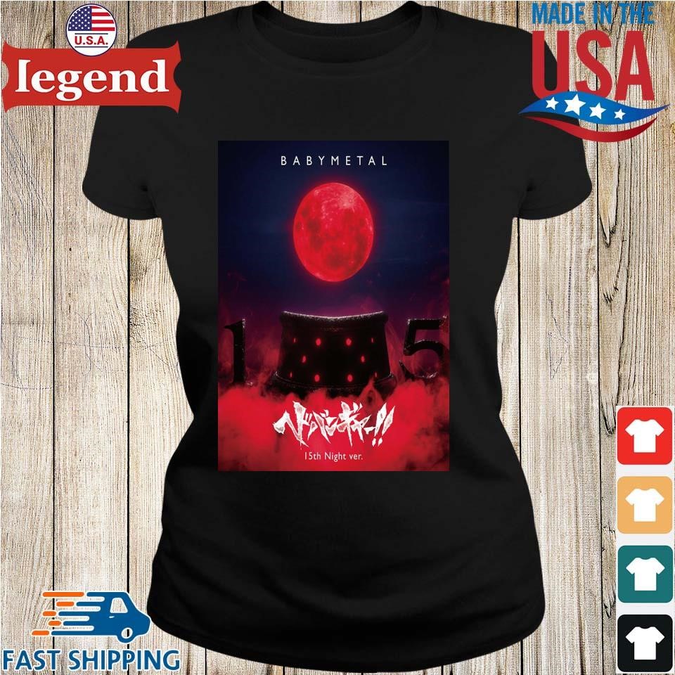 Babymetal Headbanger 15Th Night Ver Cd Cover T-Shirt - Image 3
