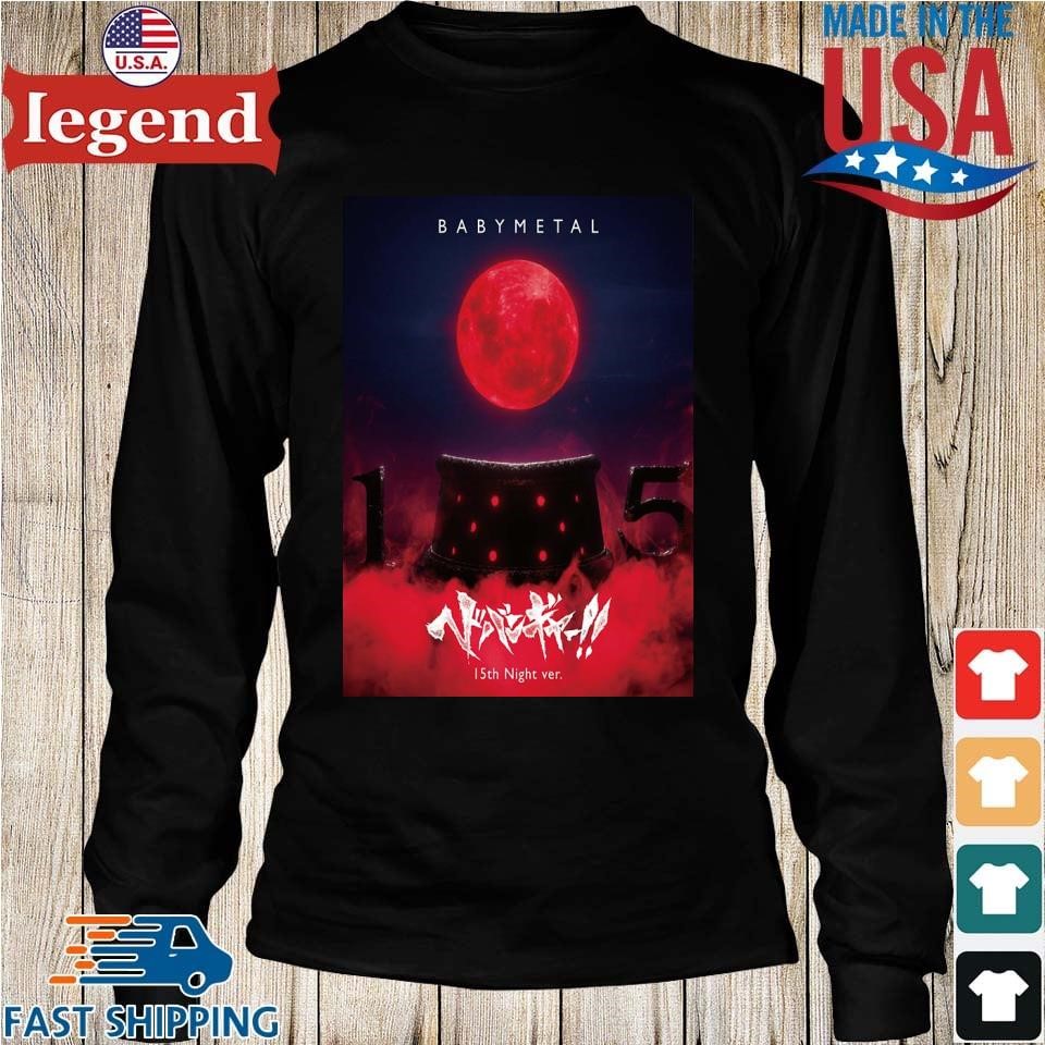 Babymetal Headbanger 15Th Night Ver Cd Cover T-Shirt - Image 4