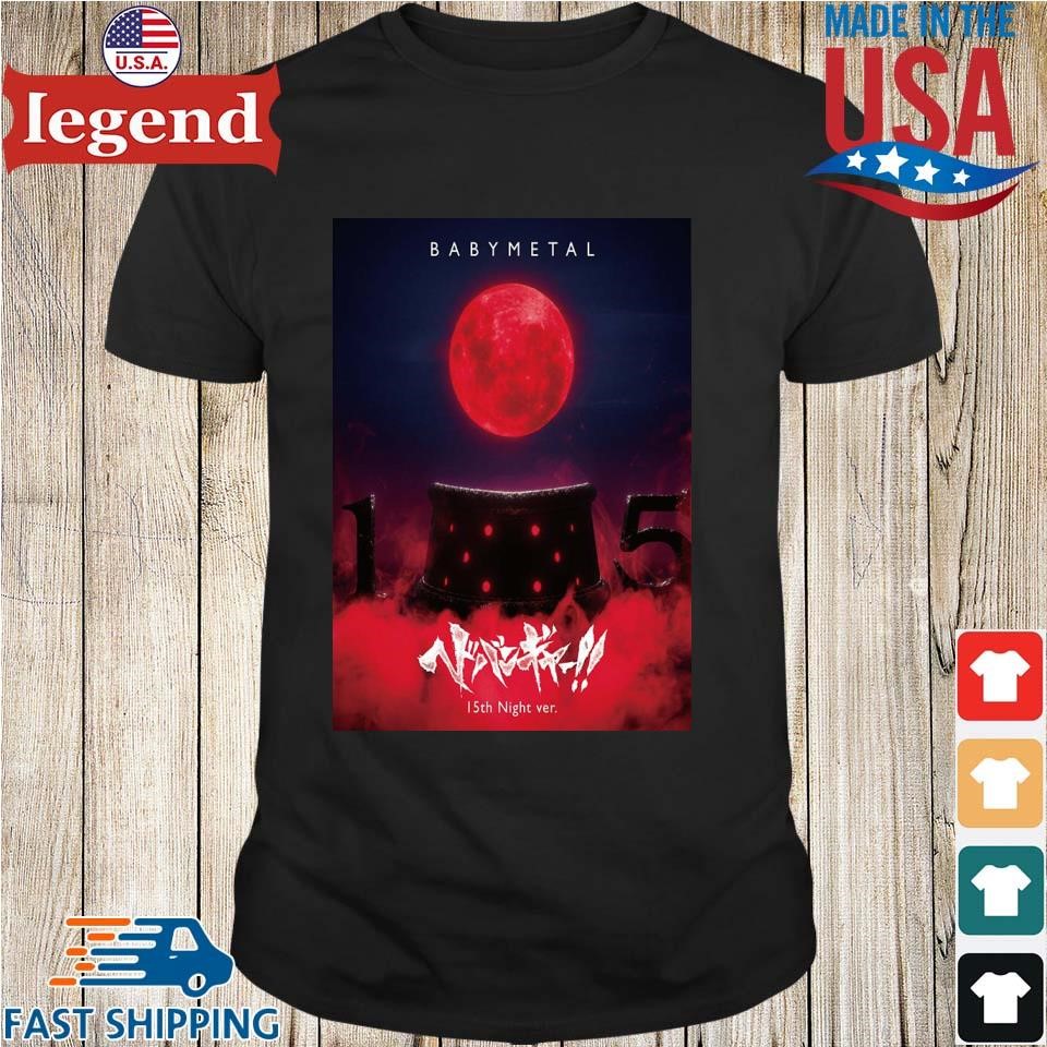 Babymetal Headbanger 15Th Night Ver Cd Cover T-Shirt