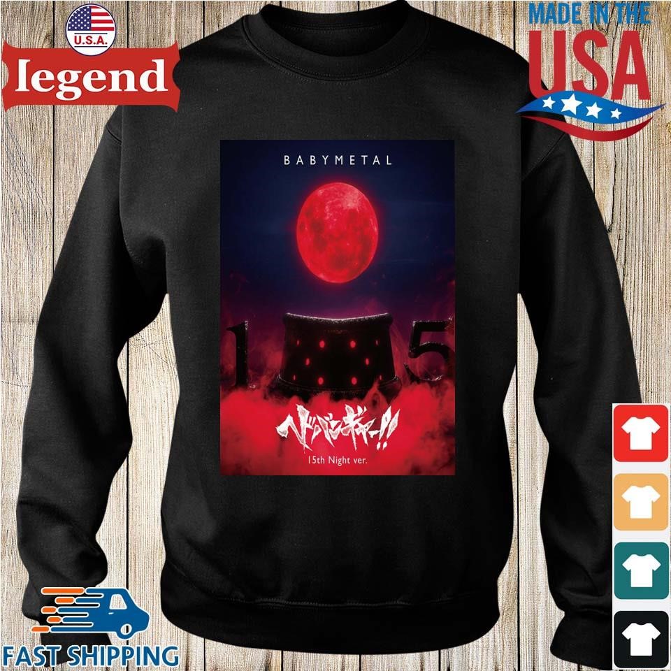 Babymetal Headbanger 15Th Night Ver Cd Cover T-Shirt - Image 5