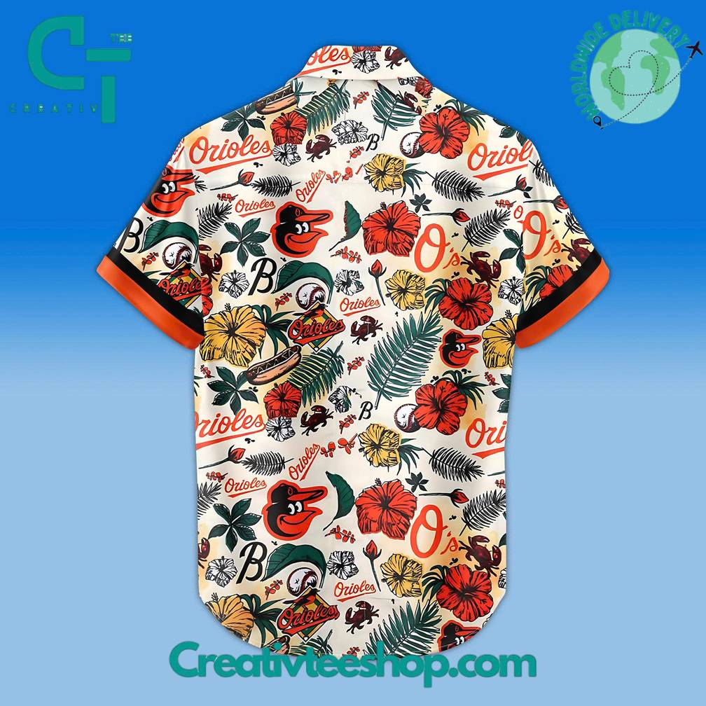 Baltimore Orioles Birdland Special Hawaiian Shirt - Image 3