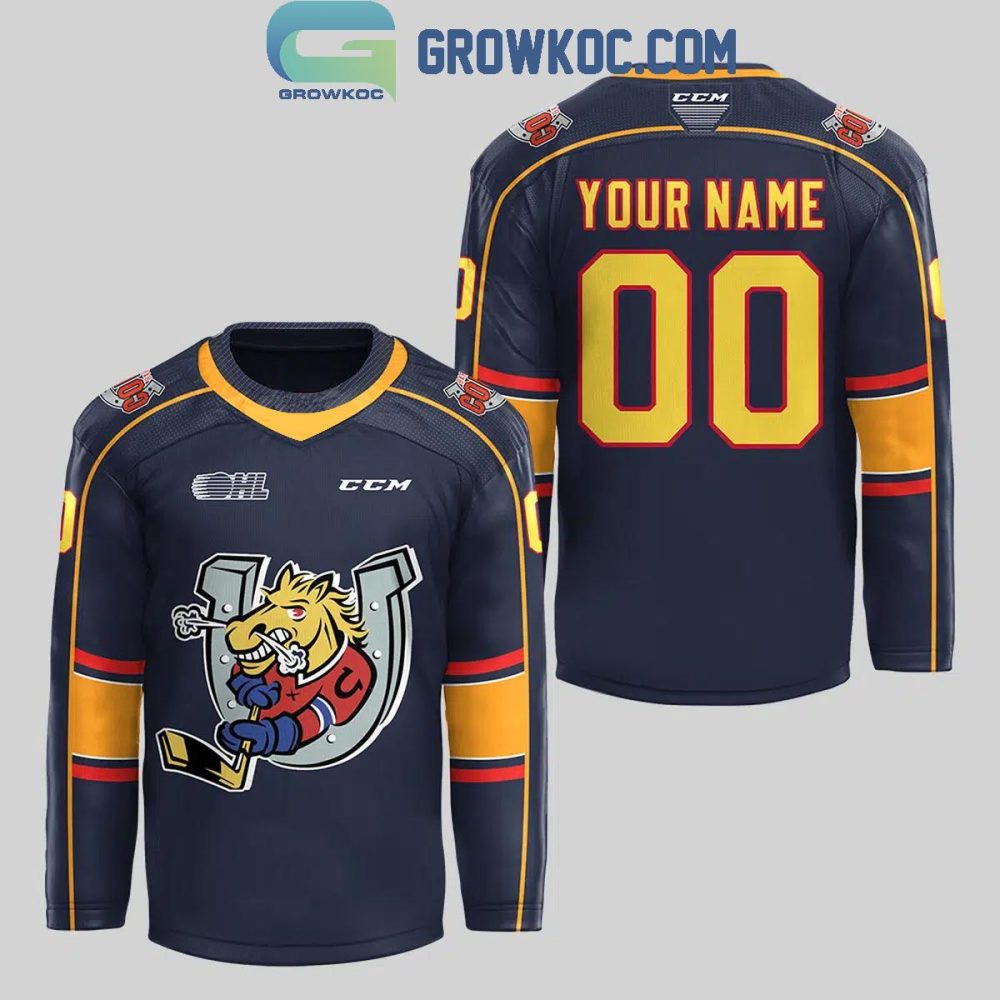 Barrie Colts Charlie Horse 2024 Personalized Hockey Jersey - Image 2