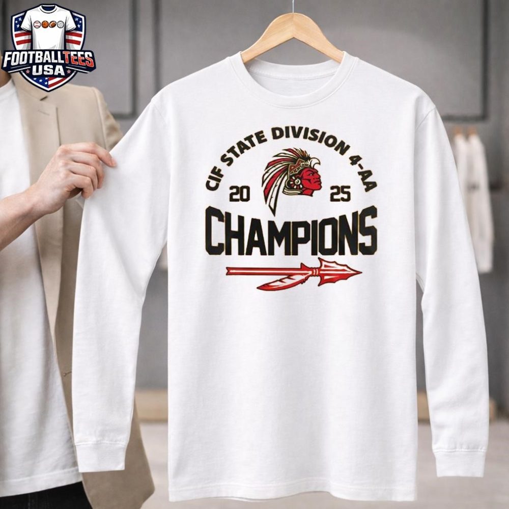 Barstow Aztecs 2026 Cif State Champions 4-Aa Division Unisex Shirt - Image 3