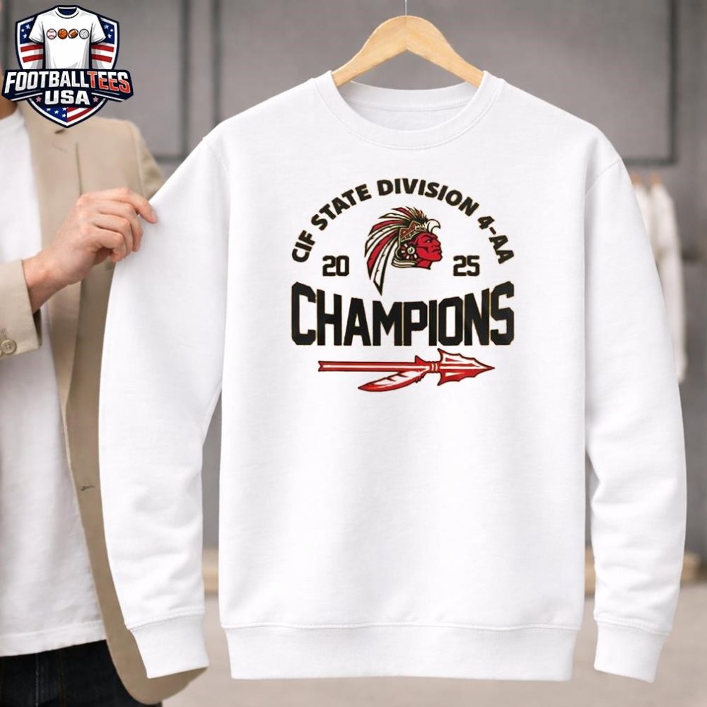 Barstow Aztecs 2026 Cif State Champions 4-Aa Division Unisex Shirt - Image 4