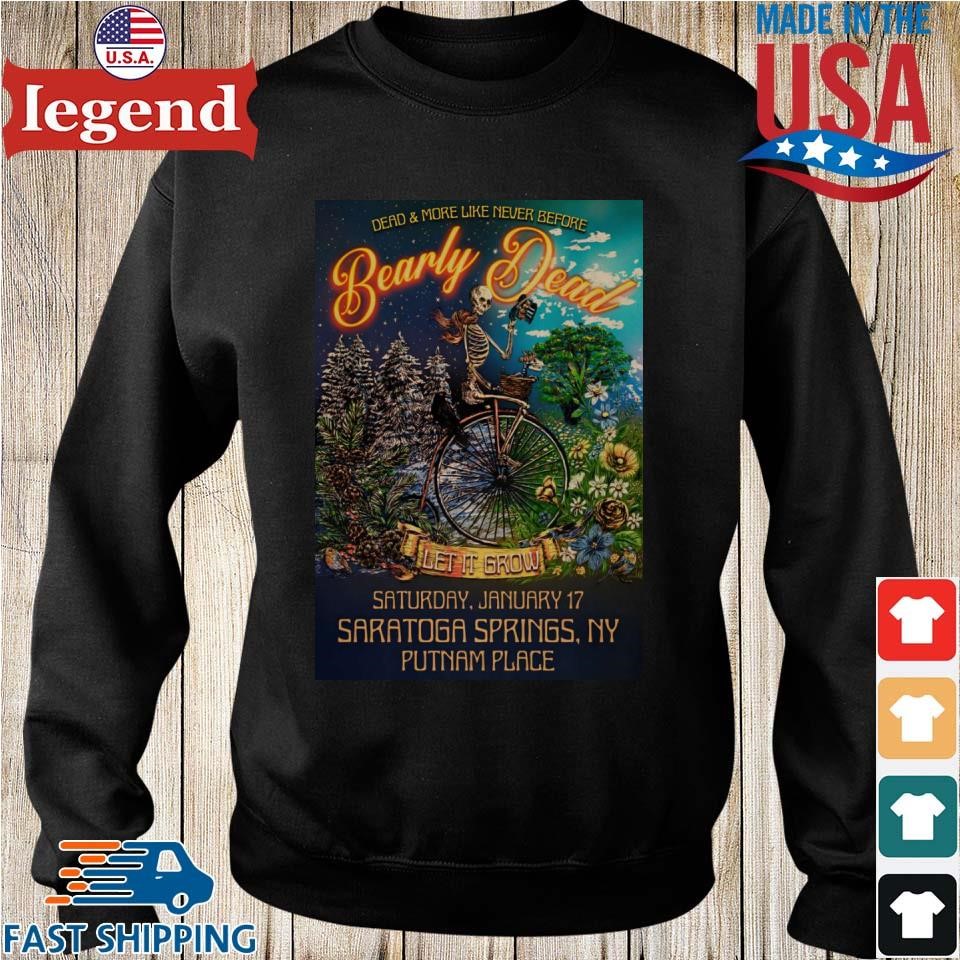 Bearly Dead Saratoga Springs Ny 1.17.2026 Poster T-Shirt - Image 5
