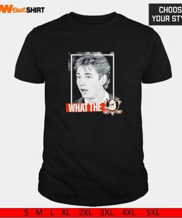 Beckett Sennecke What The Anaheim Ducks Shirt