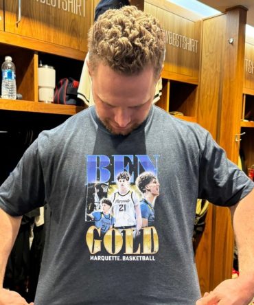 Ben Gold Marquette Basketball Player Graphic Vintage Shirt