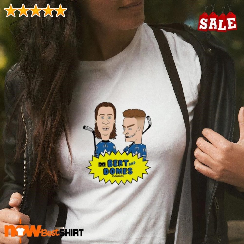 Bert And Domes Flowbuds Toronto Maple Leafs Shirt