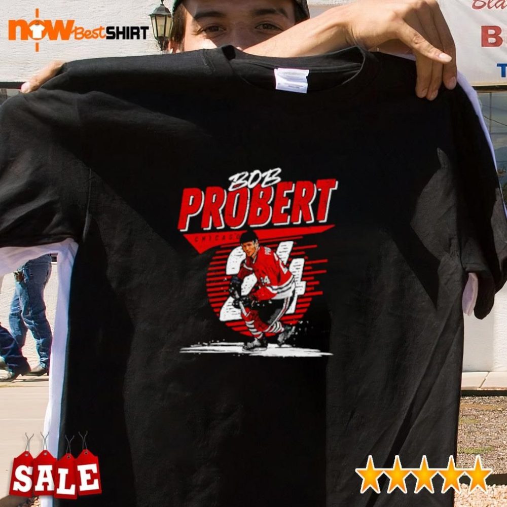 Bob Probert Chicago Blackhawks Comet Shirt