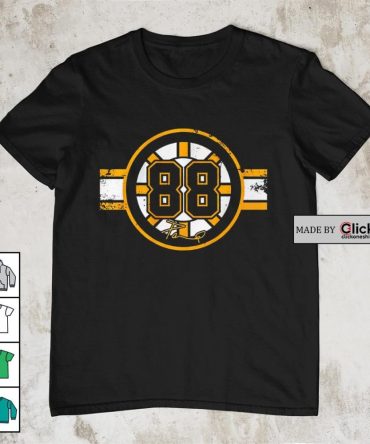 Boston Bruins David Pastrnak 88 Signature Shirt