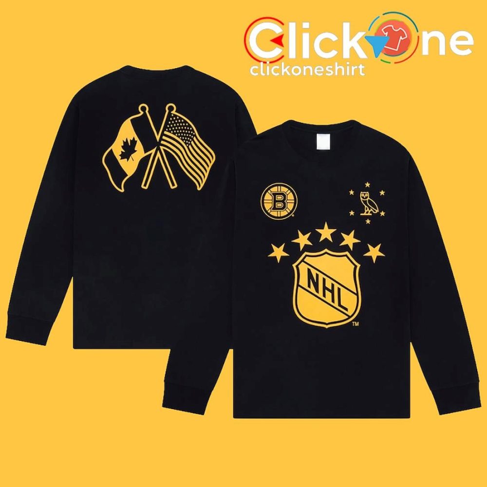 Boston Bruins Ovo X Nhl Longsleeve Shirt
