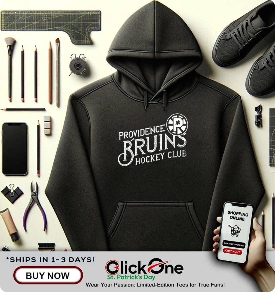 Boston Bruins Providence Bruins Hockey Club St. Patrick'S Day Shirt - Image 2